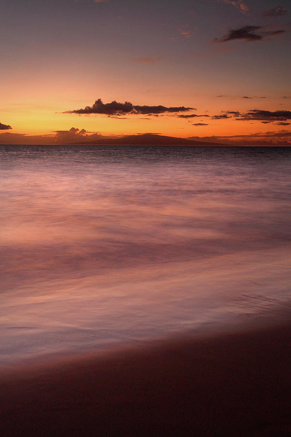 Sunset Photograph - Kihei Hawaii sunset by Pierre Leclerc Photography