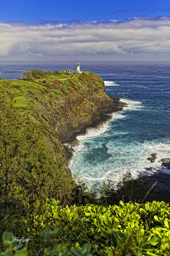 Kilauea Lighthouse Hawaii Photograph by Fred J Lord