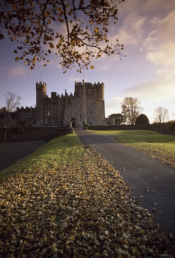 Kilkea Castle, Co Kildare, Ireland Road Photograph by The Irish Image Collection 