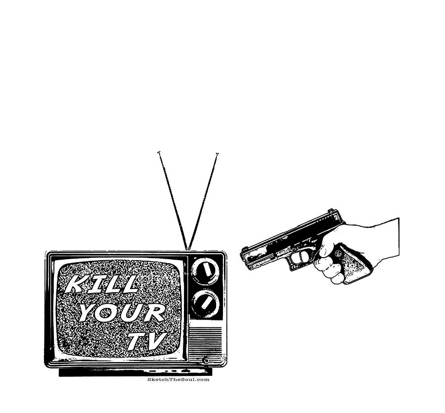 Kill Your TV Mixed Media by Tony Koehl