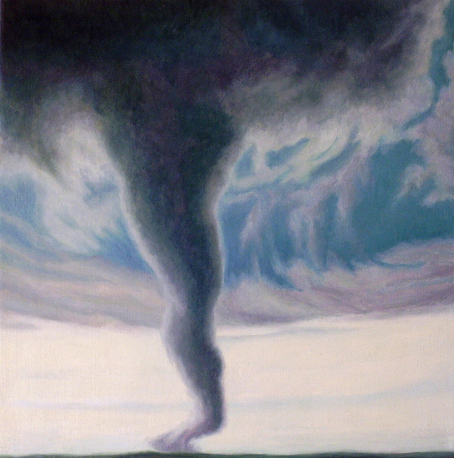 Killer Twister Painting by Judith Amdur