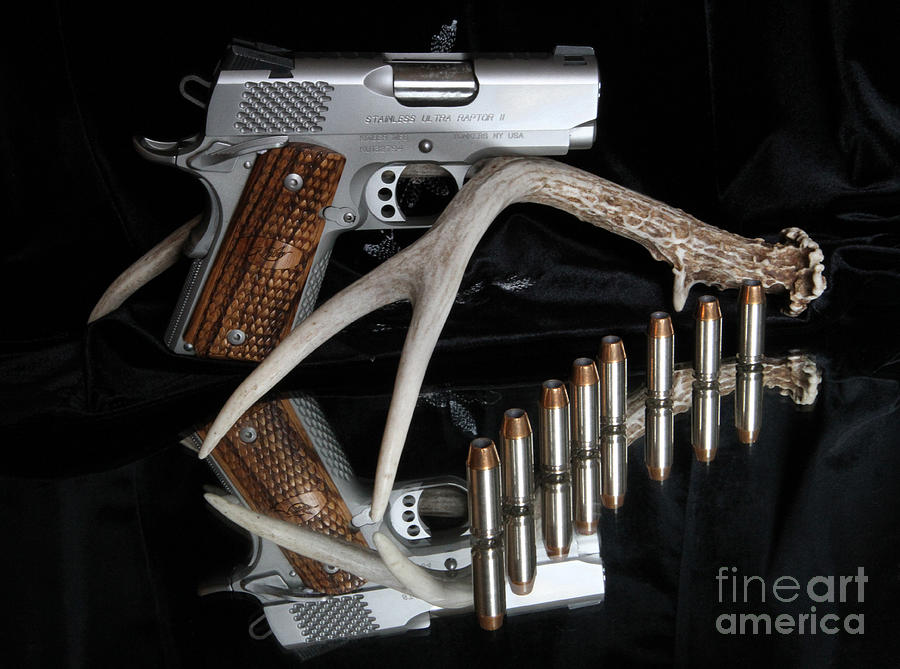 Kimber Ultra Carry 45 cal Photograph by Edward R Wisell