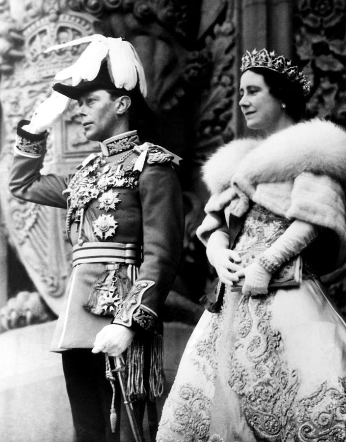 King George Vi Queen Elizabeth Photograph By Everett Fine Art America 8263