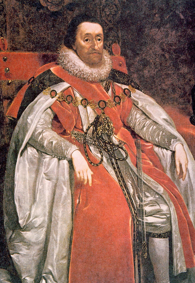 Clothing Photograph - King James I 1566-1625, Ruled England by Everett