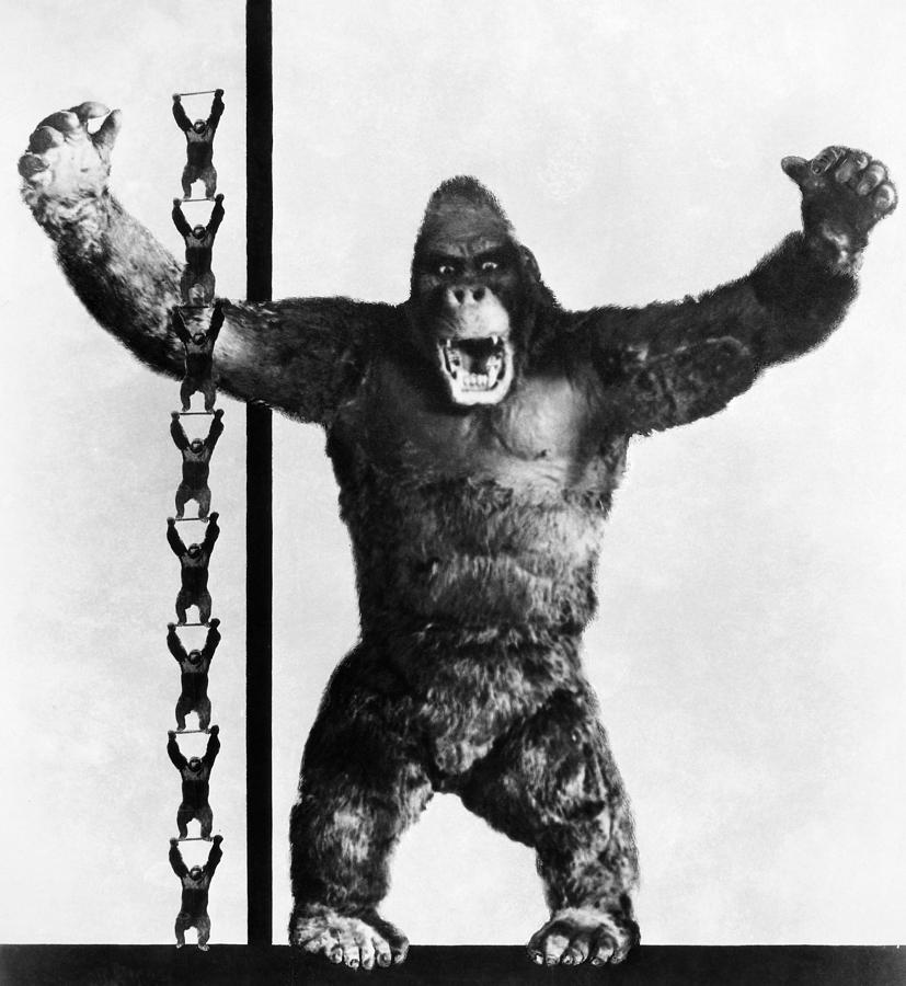 King Kong, 1933 Photograph by Granger
