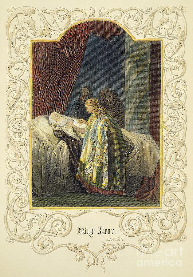 KING LEAR, 19th CENTURY Drawing by Granger Historical Picture Archive KING LEAR, 19th CENTURY Drawing by Granger Historical Picture Archive