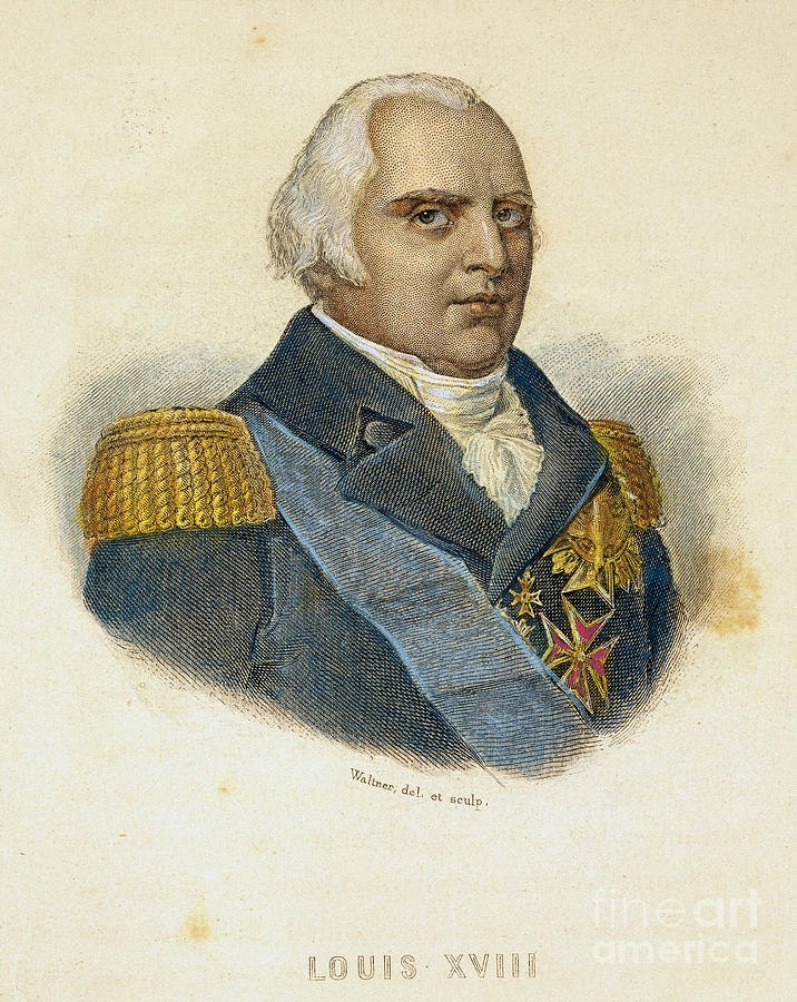 King Louis Xviii Of France Photograph by Granger