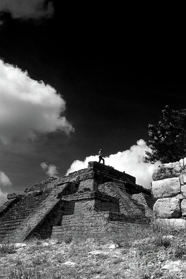 KING OF THE ANCIENT WORLD Chinkultic Chiapas Mexico Photograph by John  Mitchell