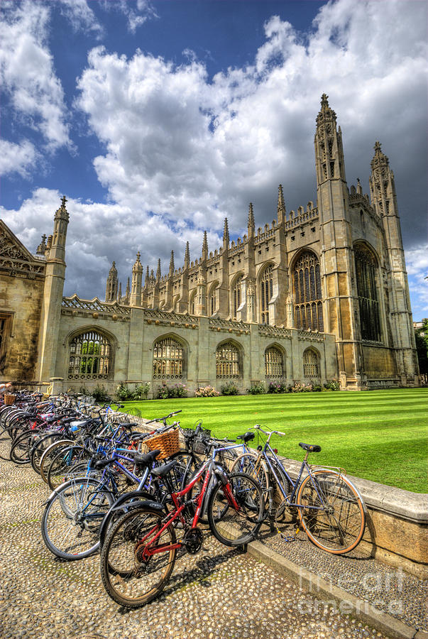 Cambridge Photograph - Kings College Cambridge by Yhun Suarez