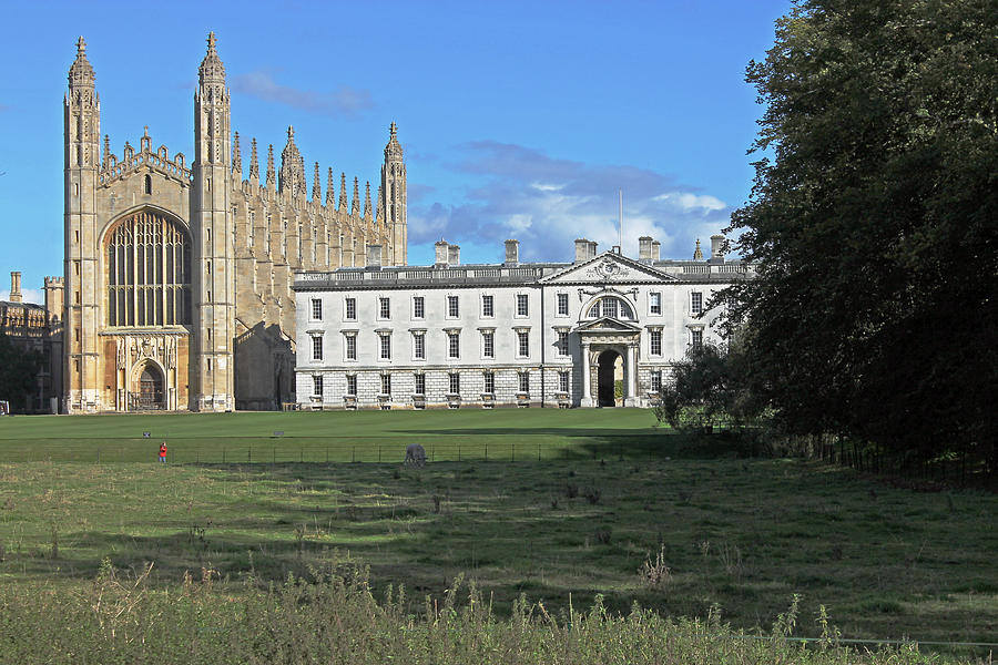 Kings College Chapel and The Gibbs Building Photograph by Tony Murtagh