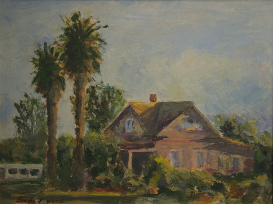 Kinoshita Farm Capistrano Painting by Edward White