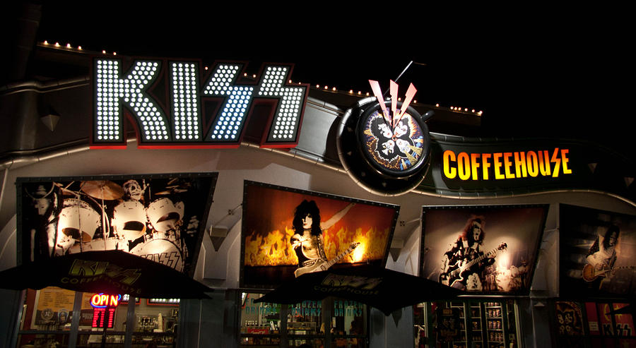 Kiss Coffeehouse Photograph by Kelley Nelson
