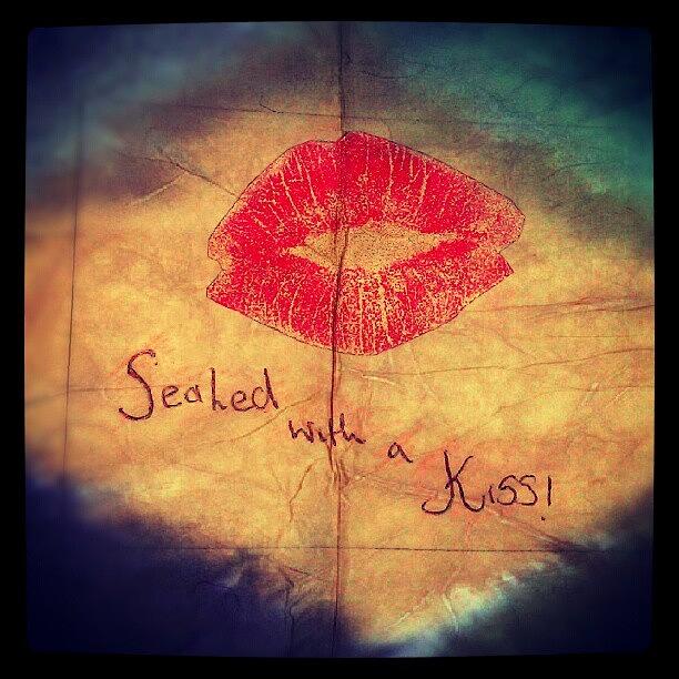 Cool Photograph - #kiss #lips #love #people #picoftheday by Peter Dickinson