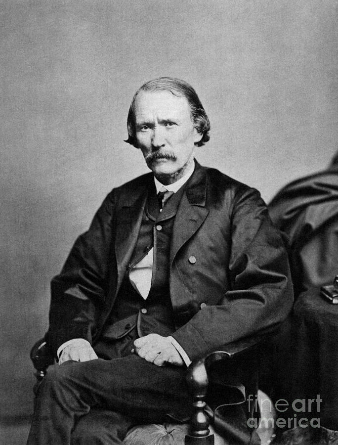 Kit Carson, American Frontiersman Photograph by Photo Researchers