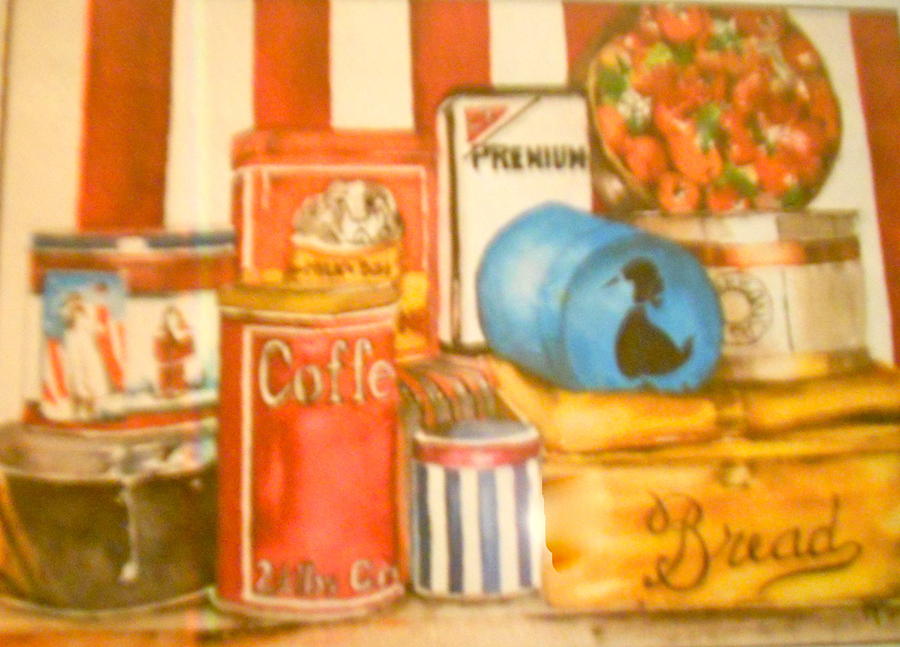 Kitchen Stuff Painting by Patricia Mahon Downer Fine Art America