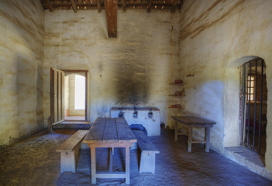 Kitchen With Wood Fired Adobe Stove Photograph by Douglas Orton - Fine ...