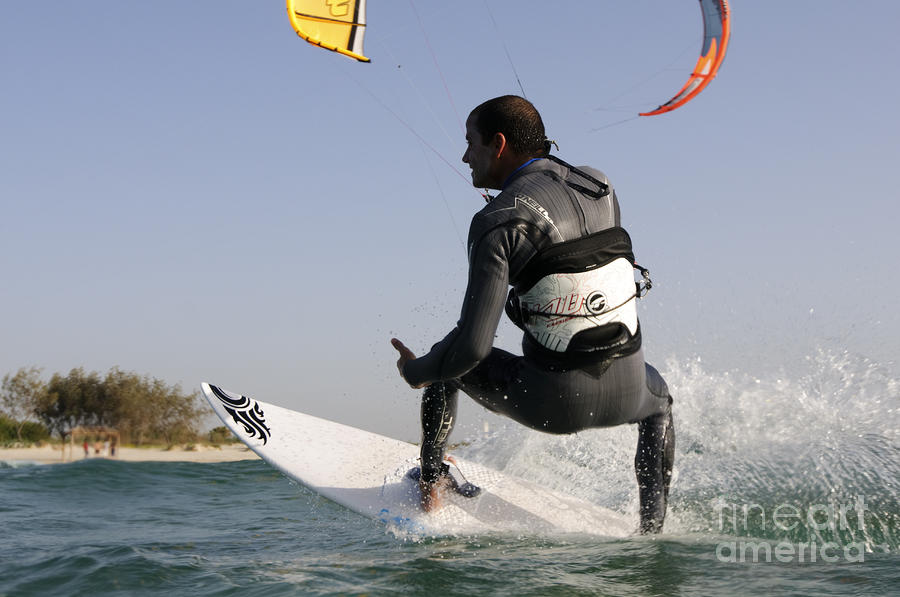 Kitesurfing board Photograph by Hagai Nativ
