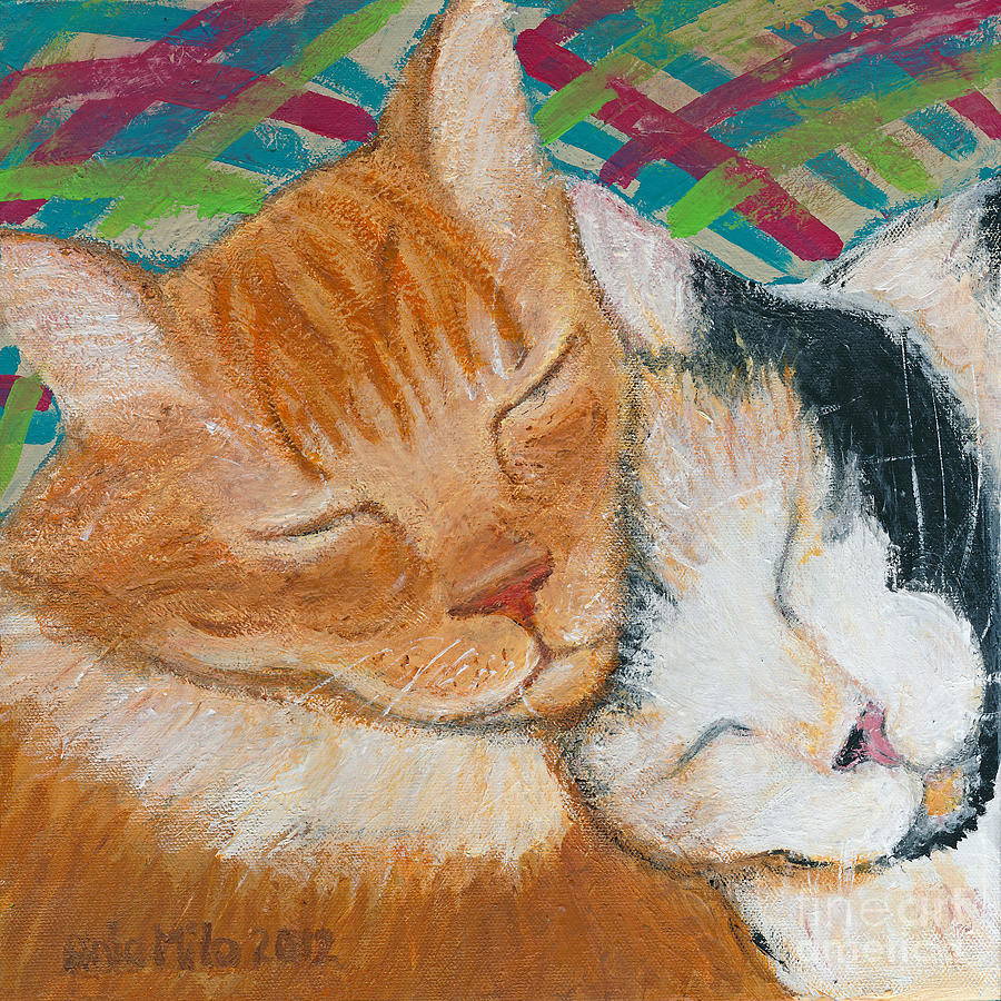 Kittie Love Painting by Ania M Milo