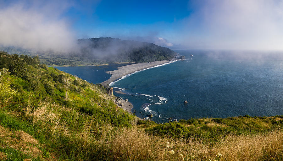 Klamath River Overlook Panorama Photograph by Greg Nyquist