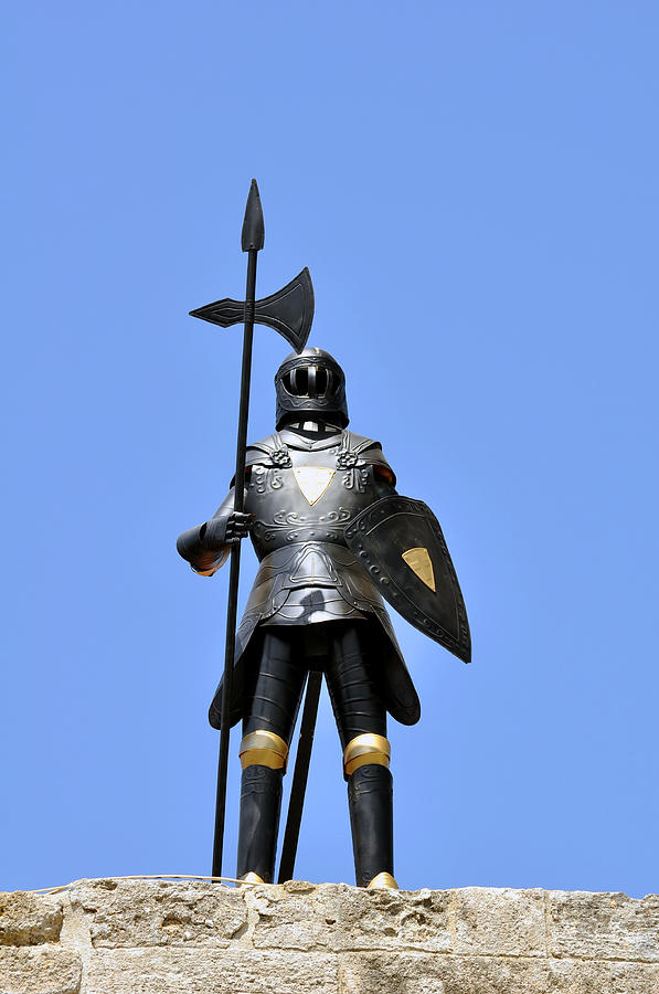 Knight Photograph - Knight armor. by Fernando Barozza
