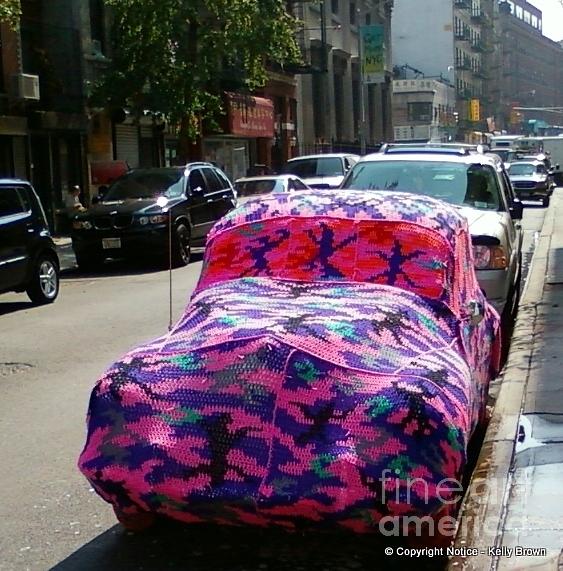 Knitted Car Cover Photograph by Kelly Brown Fine Art America