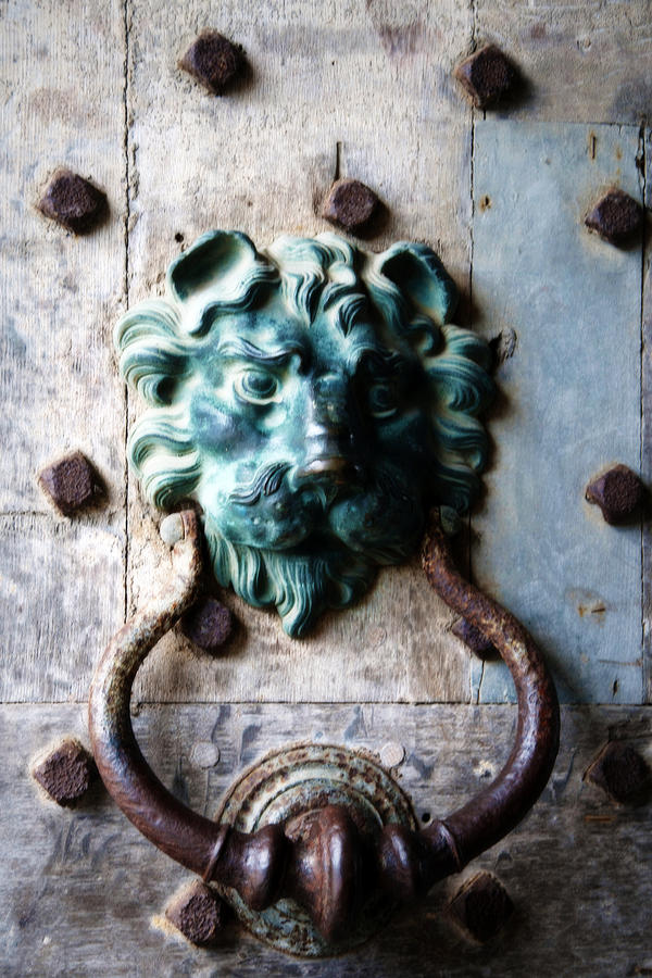 Knocker from Leeds Castle Photograph by Lisa Knechtel