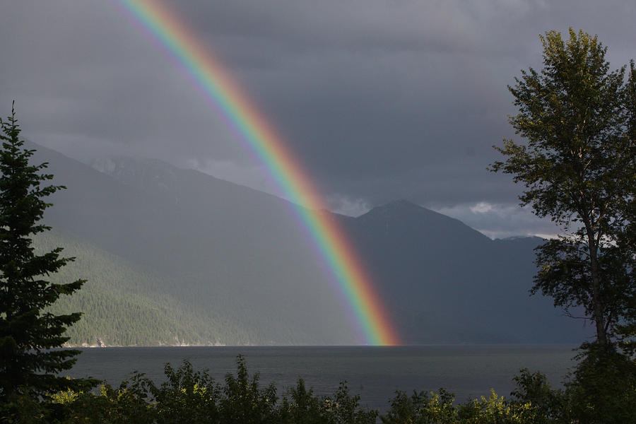Kootenay Rainbow Photograph by Cathie Douglas