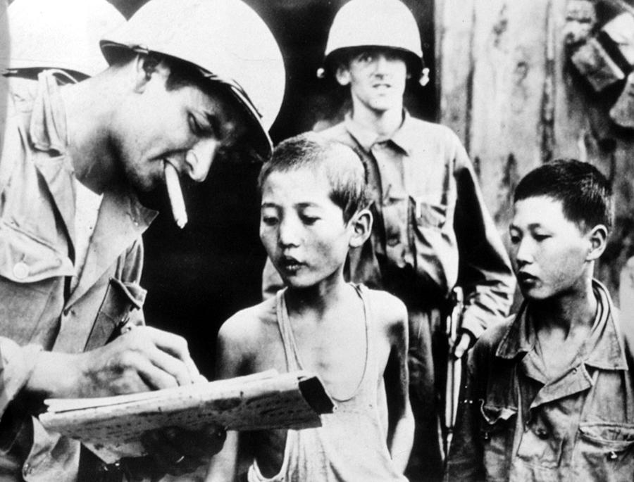 Korea War Captured North Korean Boys Photograph by Everett - Pixels