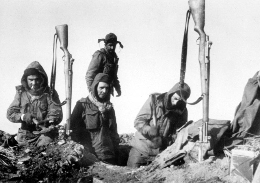 Korean War French Soldiers, Korean War Photograph by Everett - Pixels