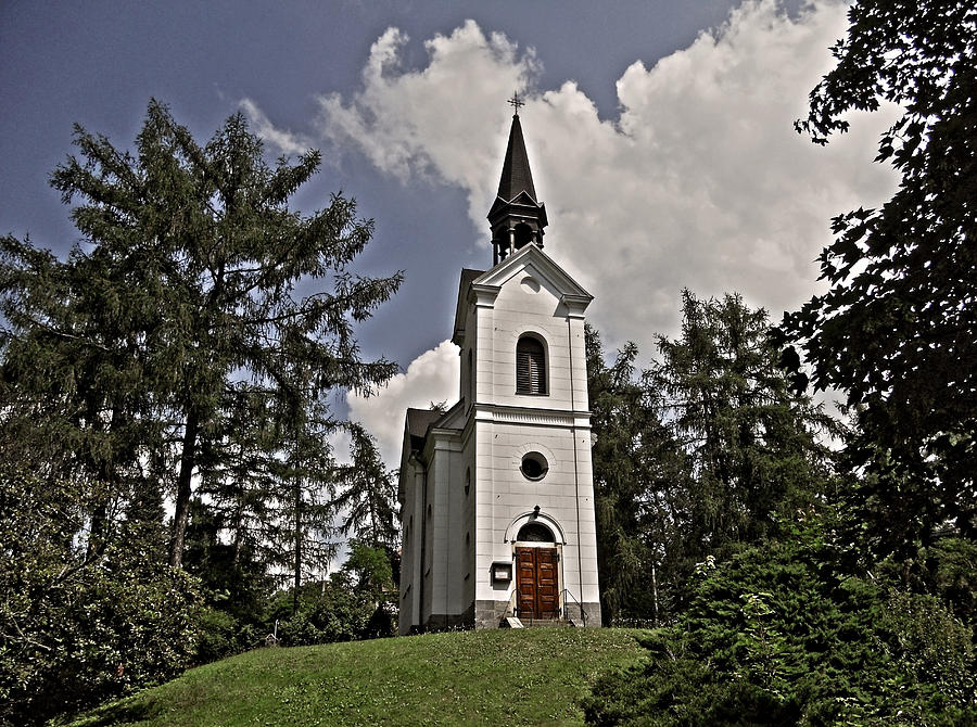 Kostel Panny Marie Lourdske Photograph by Juergen Weiss