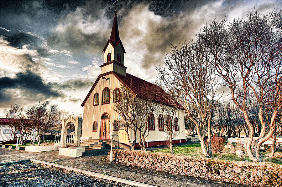 Kotstrond Church I Iceland Photograph by Jack Torcello