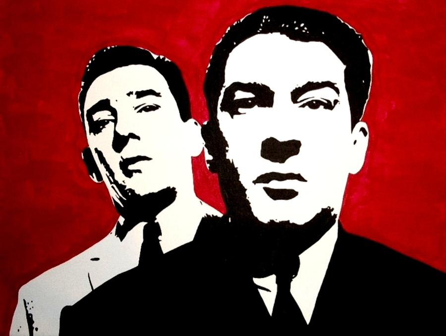 Krays Painting by Dan Carman