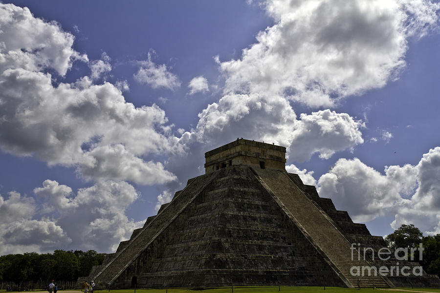 Kukulkan Pyramid Photograph by Ken Frischkorn