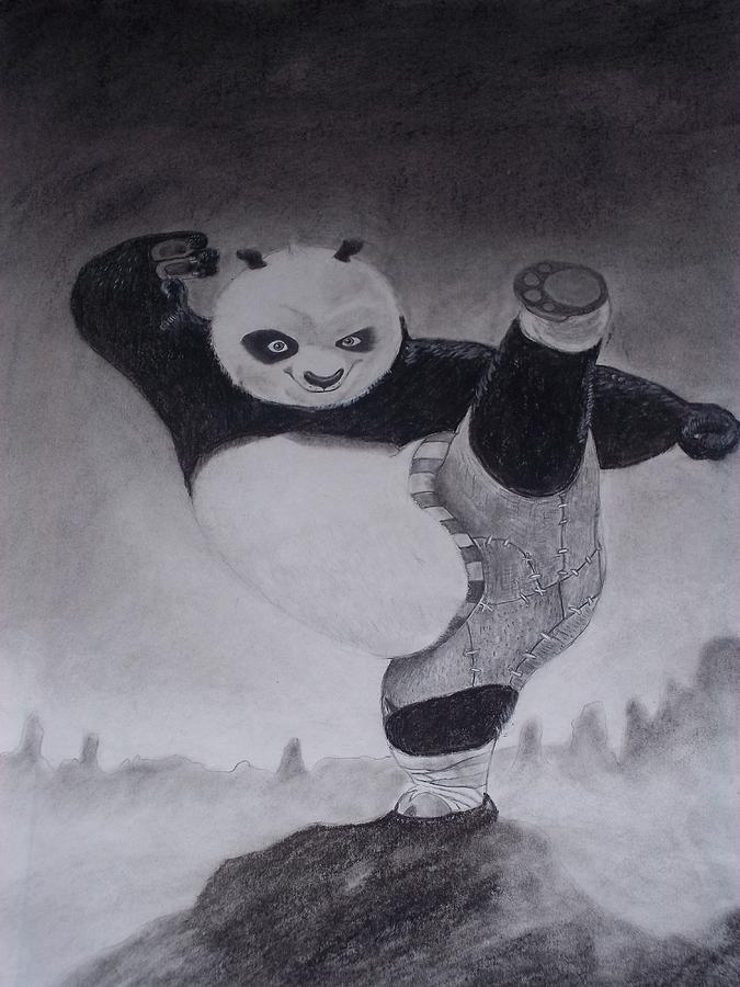 How to Draw Kung Fu Panda Cartoon Characters  Drawing Tutorials  Drawing   How to Draw Kung Fu Panda Illustrations Drawing Lessons Step by Step  Techniques for Cartoons  Illustrations