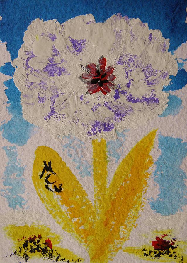 Kyra-Flower from the Flower Patch Painting by Mary Carol Williams