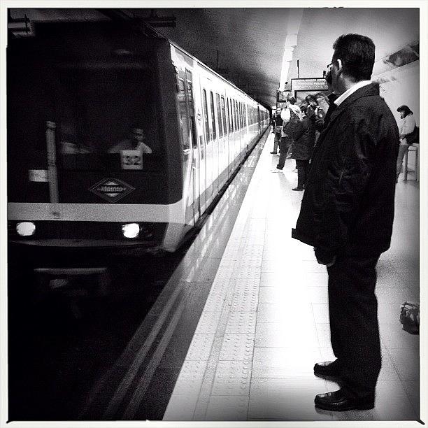 Metro Photograph - L1 #inthesubway #metro #underground by Geovanny Ardila