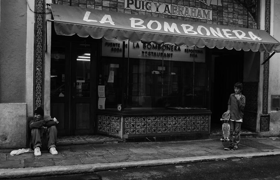 Street Photograph - La Bombonera by Mauricio Jimenez