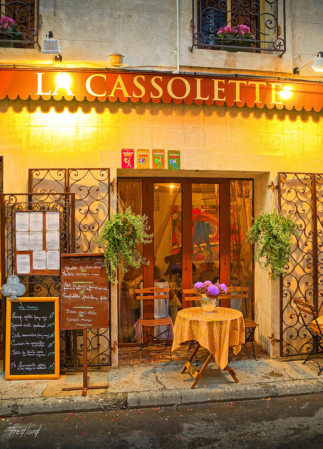 La Cassolette St Remy de Provence Photograph by Fred J Lord