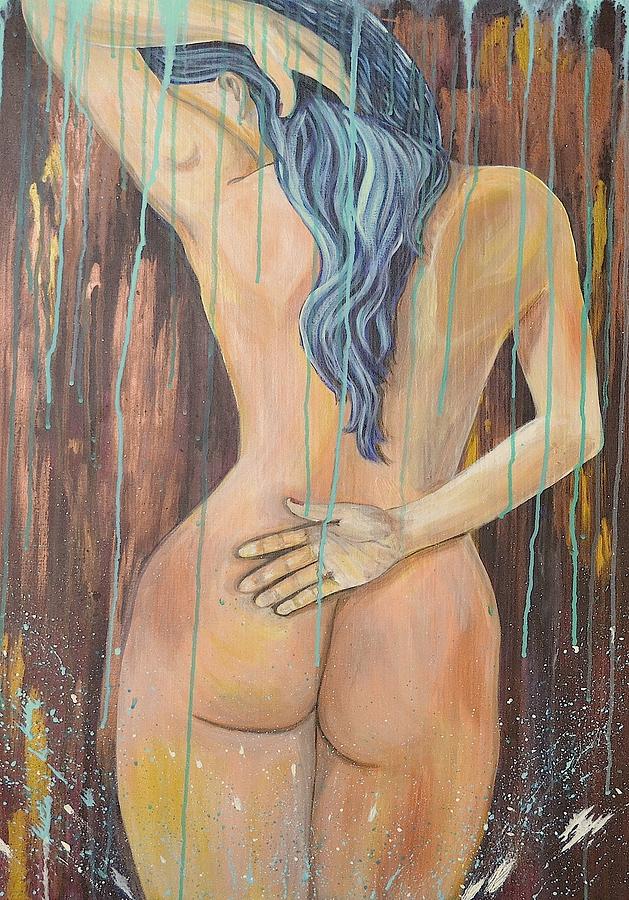 La Desnuda Painting by Melissa Torres