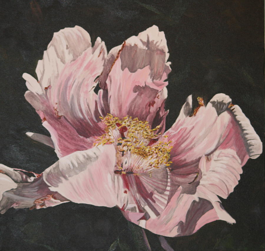 La Pivoinerie D Aoust Painting by Betty-Anne McDonald