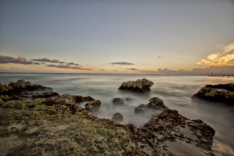 Rocks Photograph - La Romana Sun Set by Dmitriy Mirochnik Rocks Photograph - La Romana Sun Set by Dmitriy Mirochnik