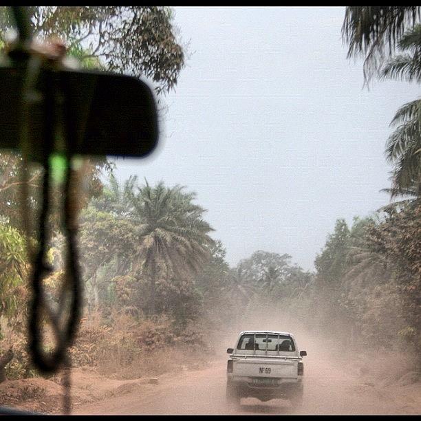 Guinea Photograph - La Route Poussiéreuse by Armelle Tassy