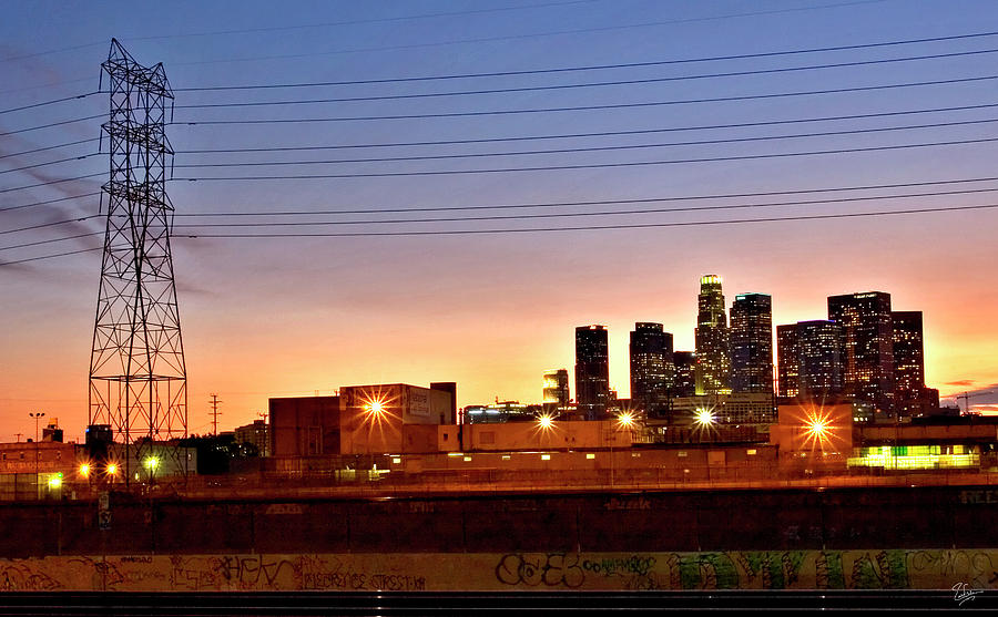 LA Sunset Photograph by Endre Balogh