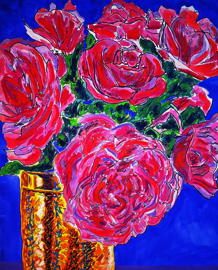 La Vie En Rose Painting