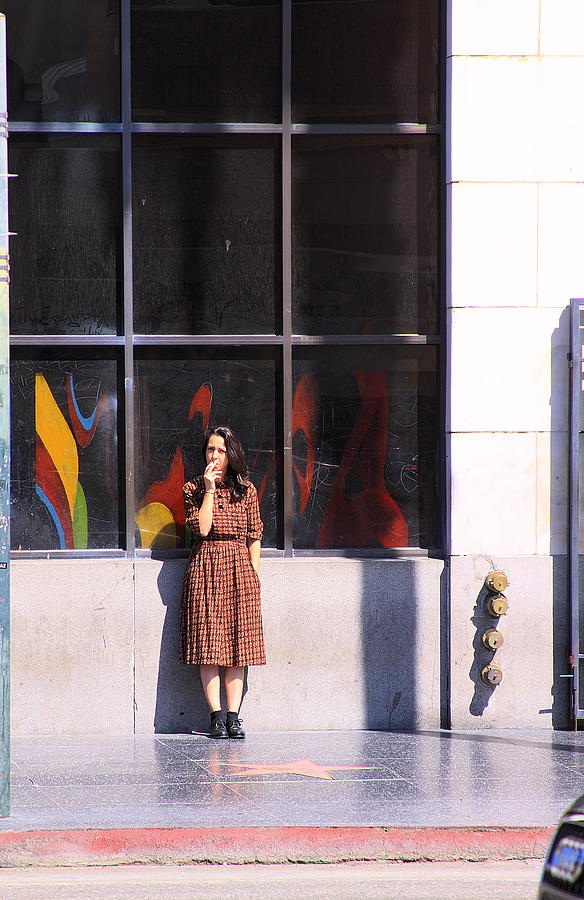 LA Woman at Windows Photograph by Viktor Savchenko
