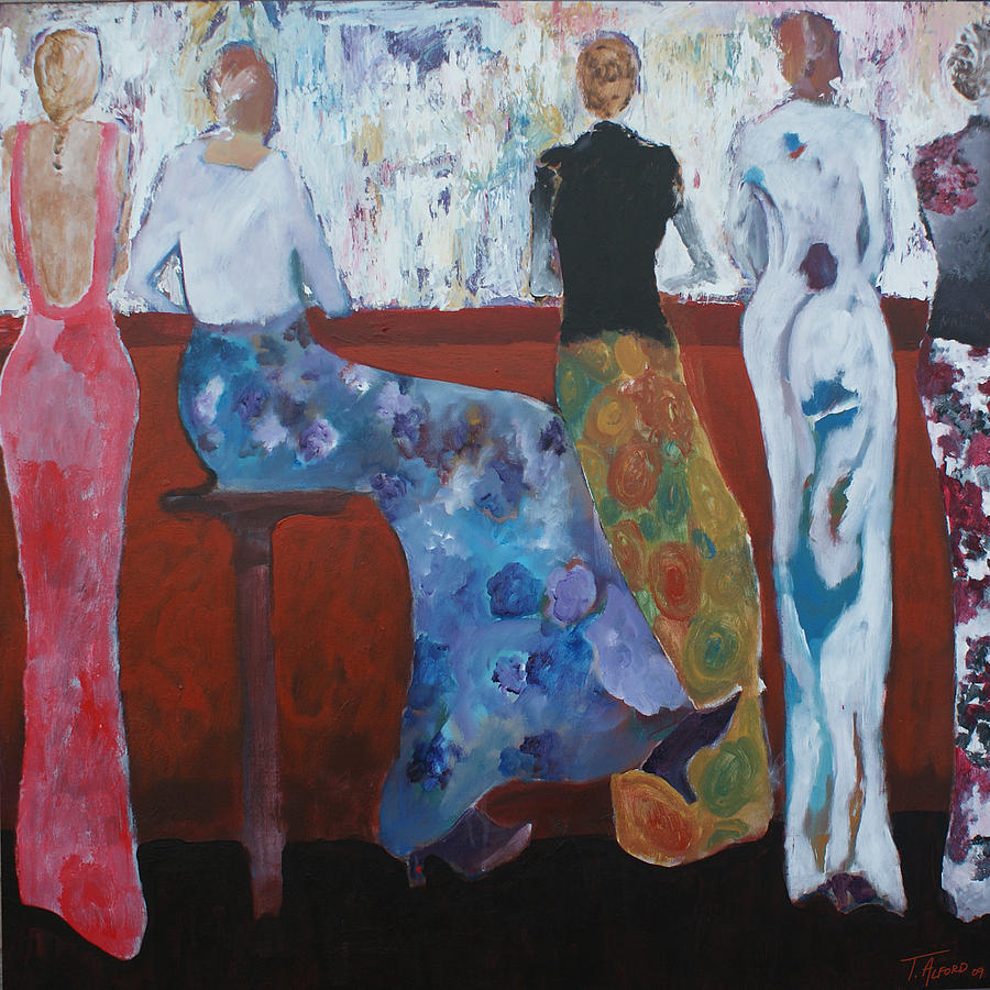 Pattern Painting - Ladies Night by Terry Alford