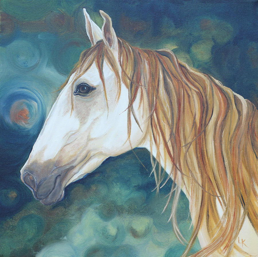 Lady Godiva Painting by Lori Kuhn - Pixels