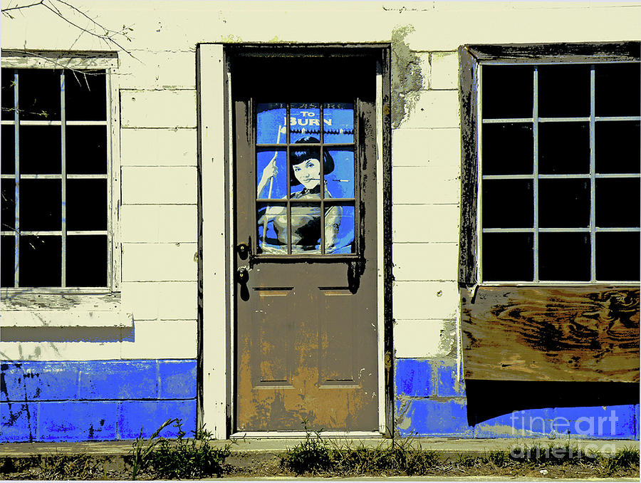 Lady In Blue Photograph by Joe Pratt