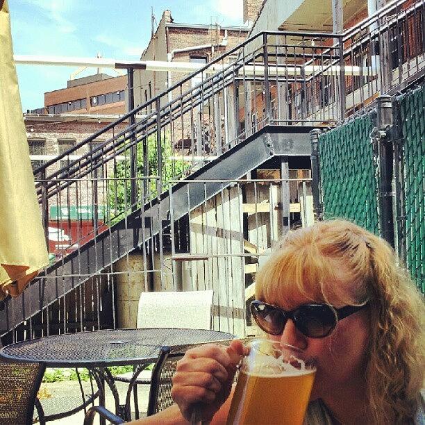 Lady In The City With A Brewski Photograph by Frank Klipsch Iv