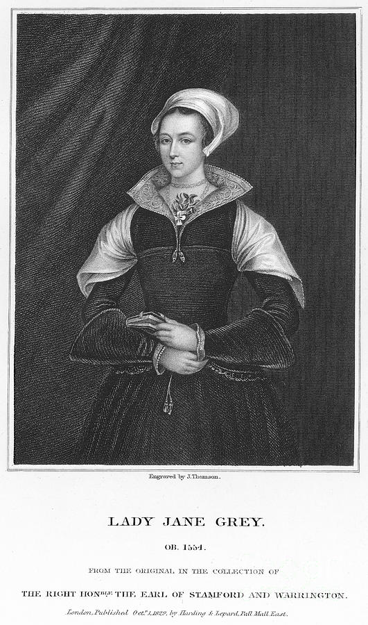 Lady Jane Grey 1537 1554 Photograph By Granger